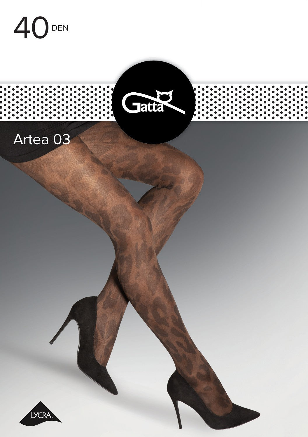 gatta artea 03 kuvioidut sukkahousut