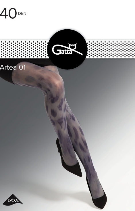 40 denierin peittävät kuviosukkahousut